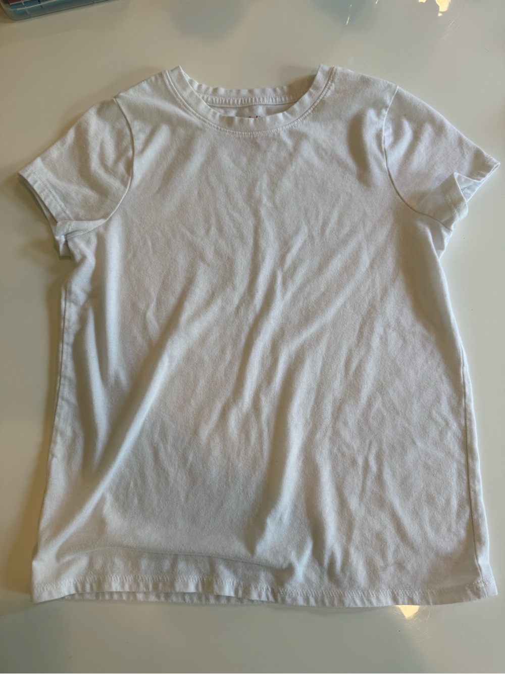 Cat & Jack White Short Sleeve Tee